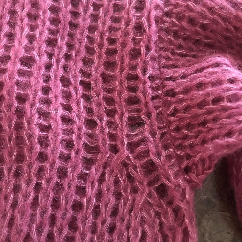 Free People Light And Lofty Open Weave Sweater Xs - image 5